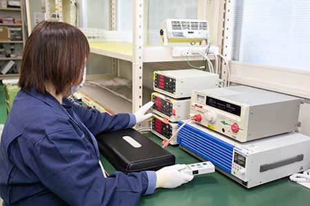 製品試験から出荷まで