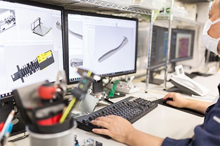 成形品の設計から製造まで